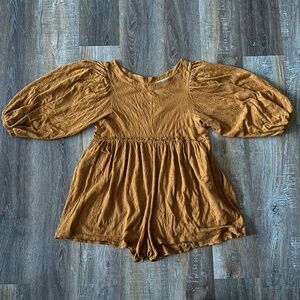 Free People Beach Mini Romper